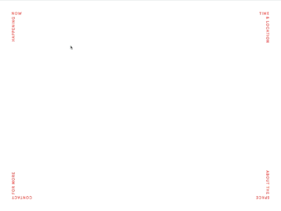 The Department coded fpo gif interactive one pager ui web wip