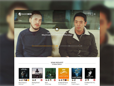 Radiobox Img design radio ui ui ux ux web website