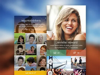 Social App app events ios social