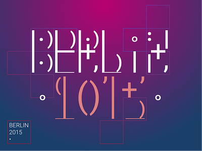 Berlin type type typography