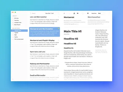 Fair Pair app design font fonts mac os pair ui