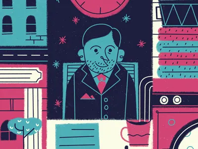 How to be a serial social entrepreneur buildings business character coffee drawing entrepreneur illustration laundry paper pen texture washing machine