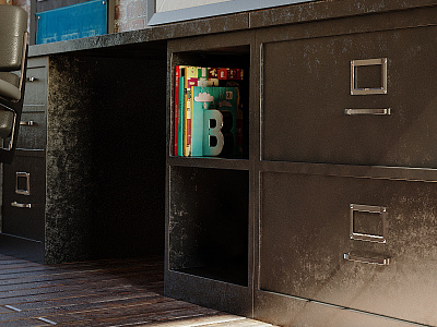 The Office (Still In Progress) 3d 3d rendering 3ds max archviz interior modeling office process rendering vray