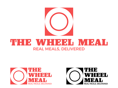 The Wheel Meal - Logo Wordmark & Icon brand design brand identity branding brands delivery design food food brand graphic design icon icon design logo logo design logo designer logos meals vector visual identity visual identity design wordmark