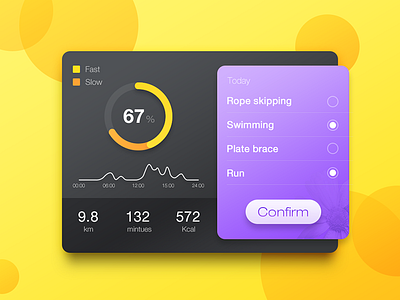 Day 003 Sports record app sport ui