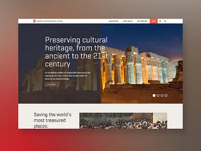 WMF Redesign design drupal elegant sophisticated ui web design website