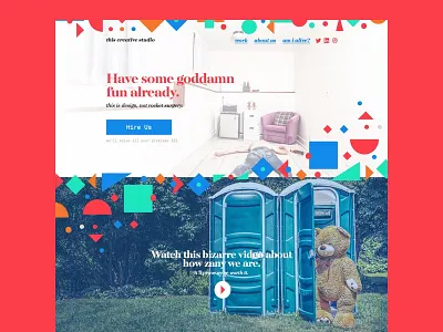 Daily UI 003 – Landing Page dailyui dailyui003 landing page