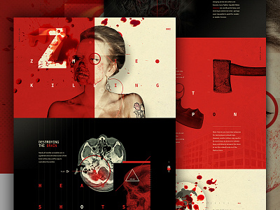 Zombie Killing elegant seagulls grid halloween kerning landing mocktober murder death kill tech zombie