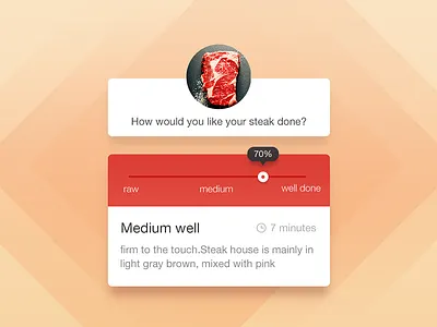 Day 005 Ordering System app beef kit ordering steak ui