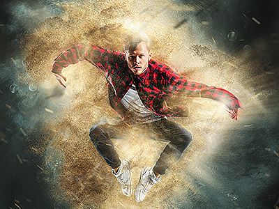 SandDust Photoshop Action action dust face fear motion particles sand sand storm sanddust sandstorm storm wind