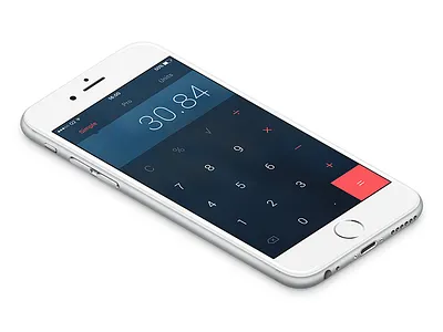 Day 003 / Calculator 004 calculator dailyui ios keypad ui ux