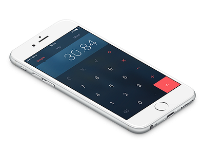Day 003 / Calculator 004 calculator dailyui ios keypad ui ux