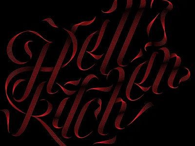 Hell's Kitchen hell kitchen lettering smoke