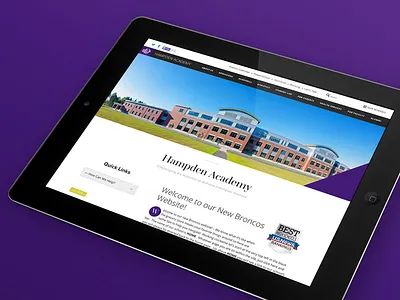 RSU 22 School Websites department district education interface network photoshop school web web design