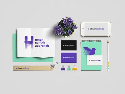 Elevar branding proposal branding identity impulse logo motion stationary