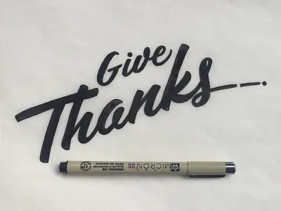 Bradley Cooper's Challenge drawing hand drawn type hand lettering lettering new york city nyc sketch thankful thanks time square type