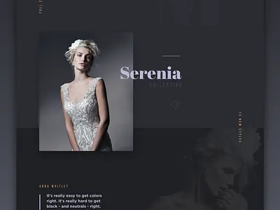 Look Book Exploration experiment layers layout look book magazine ui web wedding
