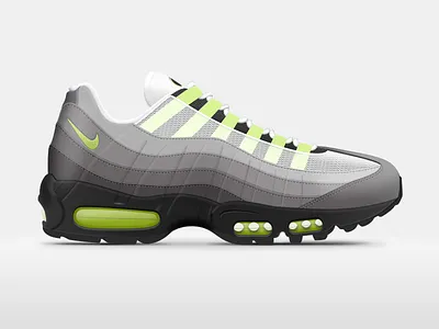 Nike Air Max 95 95 air design illustration max nike shoes sketch sketch 3 ui
