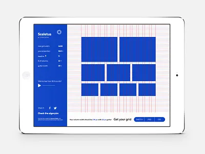 Introducing Sceletus calculator grid media news proportions system tool web