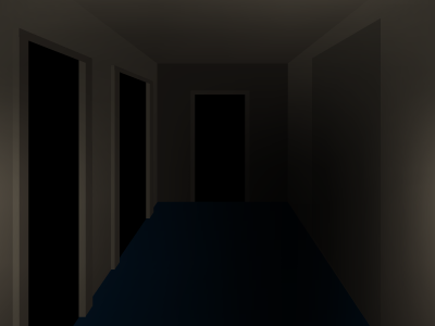 Dream Hallway dream illustration spooky vector