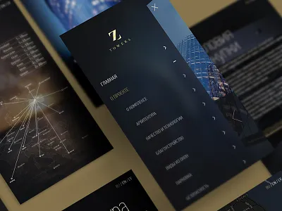Z-Towers app design application interaction interface ios iphone menu mobile app design ui user experience user interface ux