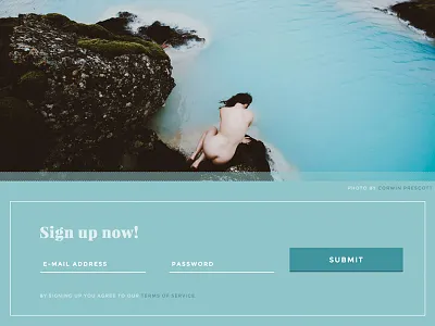Daily UI 001 - Sign Up 100daysofui 100ui daily ui 001 dailyui sign up ui