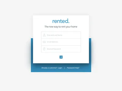 Login Form clean design interface login ui user interface