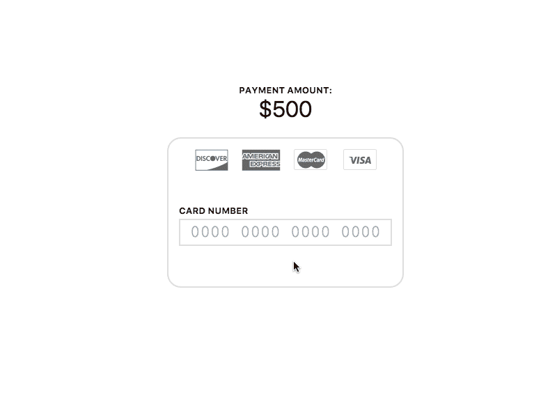 #dailyui #002 Credit Card Checkout