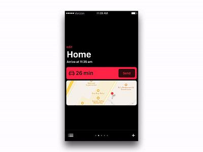 Journey App animation animation app iphone journey menu navigation