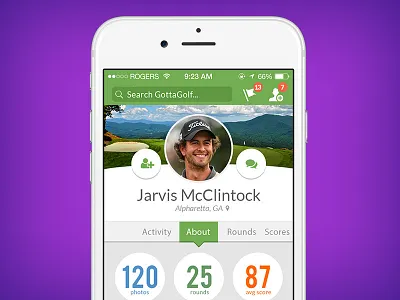 Profile Update Ideas 006 app dailyui profile social