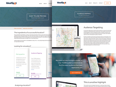 Idealspot product pages idealspot packages pricing product page products template