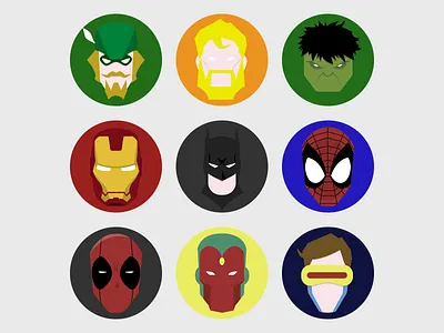 Superheroes comics heroes ironman marvel minimalist