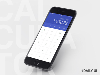 Calculator 100 days austin calculator challenge dailyui mudshock ui web