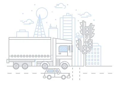 Empty State Illustrations character clean empty state empty view illustration illustrator simple vector vehicle