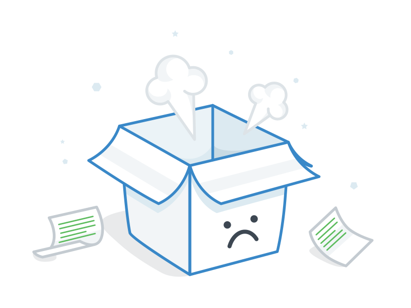 App Illustrations 404 campaign empty error icon illustration maintenance search