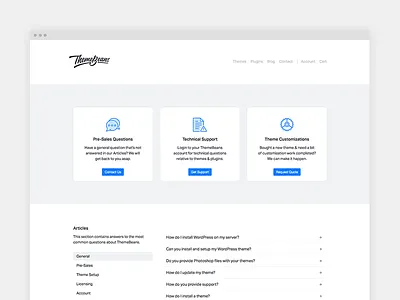 ThemeBeans Contact WIP button contact faq form help help center icon support themebeans website wip wordpress