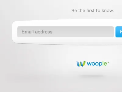 woople blue browser app coming soon floating icons identity logo modern video platform white