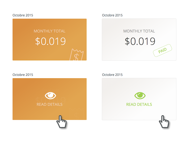 Monthly Total cursor design invoice price saas total usage