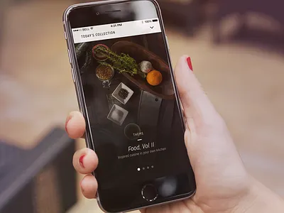 Food collection food order theme