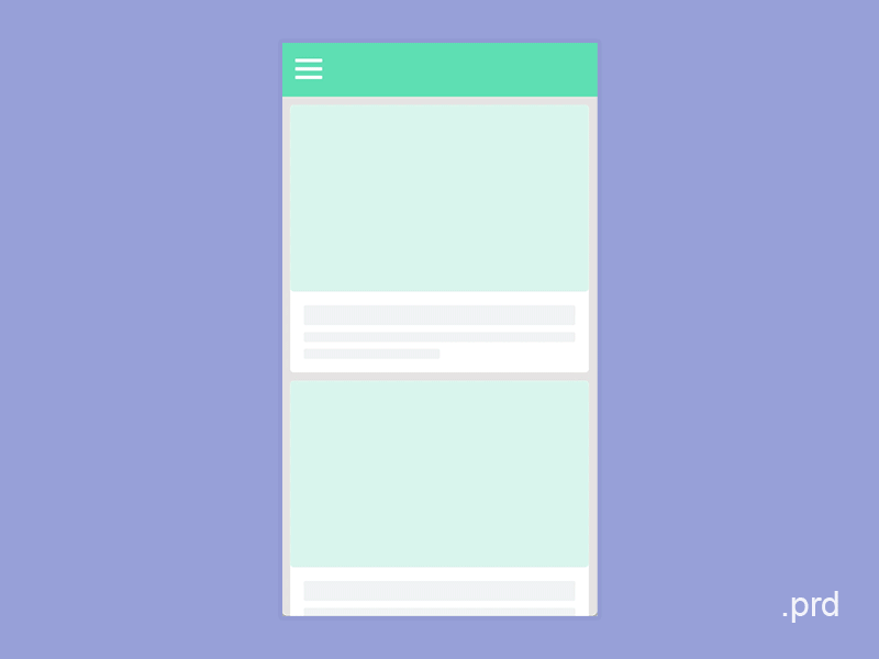 Cards Interection Freebie Principle .prd animation cards download free freebie interaction interface transformation ui