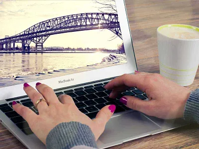 FREE MacBook Air Office Mockup apple commercial free freebie mockup personal psd