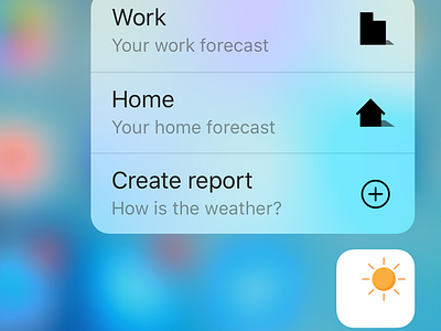 3d Touch 3d touch ios9 iphone weather