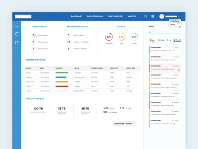 Dashboard UI dashboard flat design information design ui ux web web design
