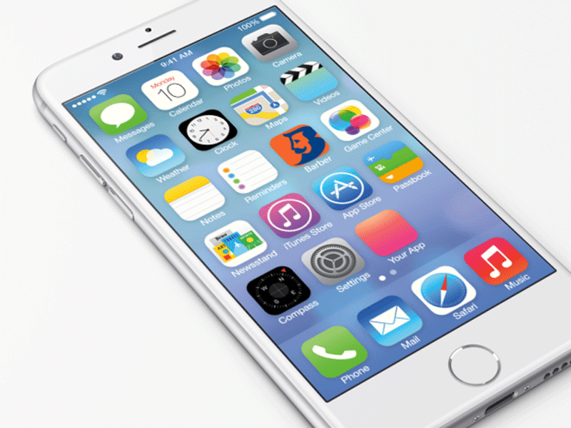Splash screen (loader) animation for barber ordering app animation ios loader mobile social splash user interaction