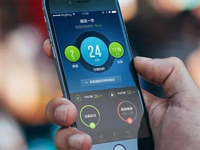 Car Related App UI ui ux