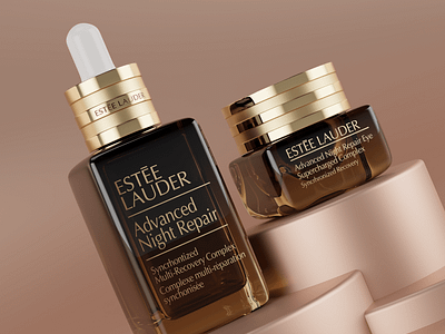 estee lauder logo 3D Model