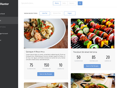 UX Testing for Toggle / Filter Functionalities dashboard filter form search tiles toggle
