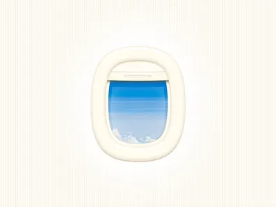 Aircraft window aircraft cloud retro sky window