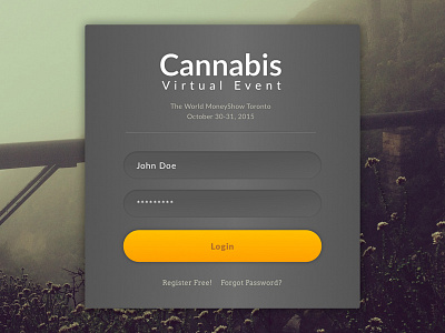 Platform Login Design dashboard login form login register web design