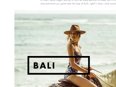 O'Neill Blog Post black blog content layout minimal oneill white